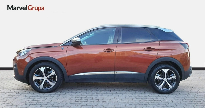 Peugeot 3008 cena 94800 przebieg: 85131, rok produkcji 2018 z Trzcianka małe 704